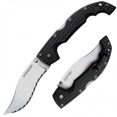 Нож складной Cold Steel Voyager XL Vaquero, CTS-BD1 Serrated Blade