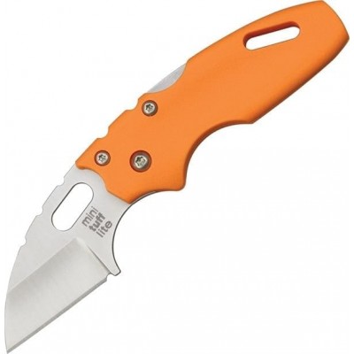 Нож складной Cold Steel Mini Tuff Lite, Orange Grivory Handle
