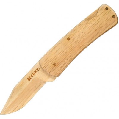 Нож складной CRKT Nathan's Wooden Knife Kit