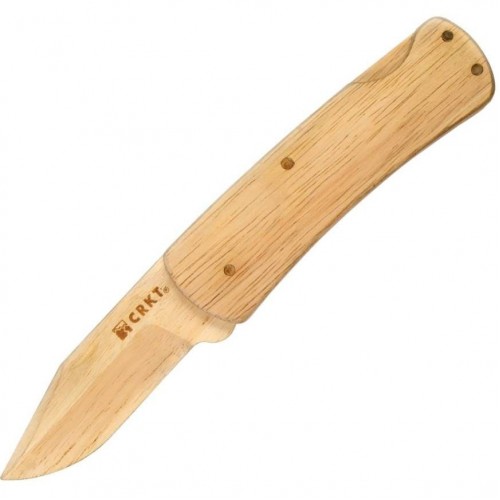 Нож складной CRKT Nathan's Wooden Knife Kit