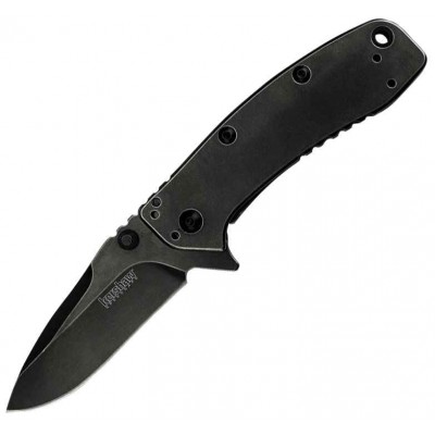 Нож складной Kershaw Cryo II, Blackwash Blade, Clam Pack