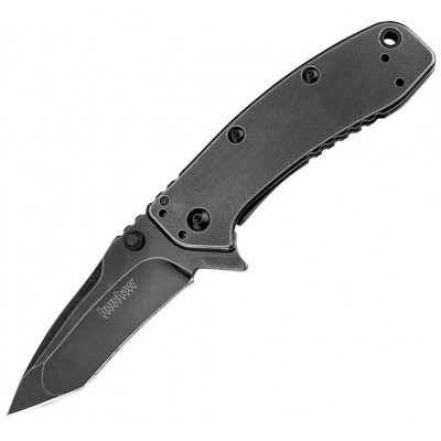 Нож складной Kershaw Cryo II, Blackwash Tanto Blade, Clam Pack