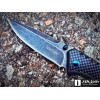 Нож складной Kershaw Halogen, Blackwashed Blade, Carbon / G10 Handles