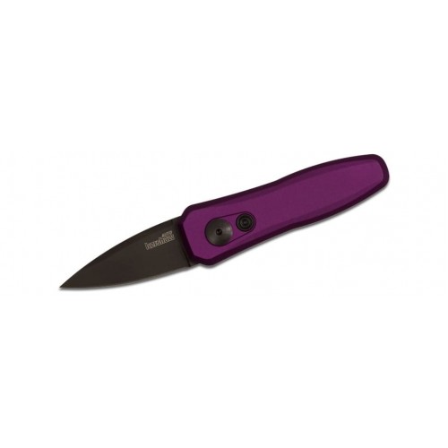 Нож складной Kershaw Launch 4, Black DLC Blade, Purple Aluminum Handle