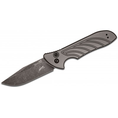 Нож складной Kershaw Launch 5, DLC Blade, Gray Aluminum Handle