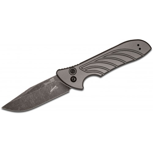 Нож складной Kershaw Launch 5, DLC Blade, Gray Aluminum Handle