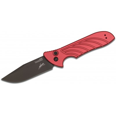 Нож складной Kershaw Launch 5, DLC Blade, Red Aluminum Handle