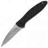 Нож складной Kershaw Leek, CPM-154 Stonewashed Blade, Carbon Fiber Handles