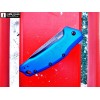Нож складной Kershaw Link, BlackWash Blade, Blue Aluminum Handle