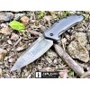 Нож складной Kershaw Link, Damascus Blade, Gray Aluminum Handles