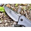 Нож складной Kershaw Link, Damascus Blade, Gray Aluminum Handles