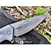 Нож складной Kershaw Link, Damascus Blade, Gray Aluminum Handles
