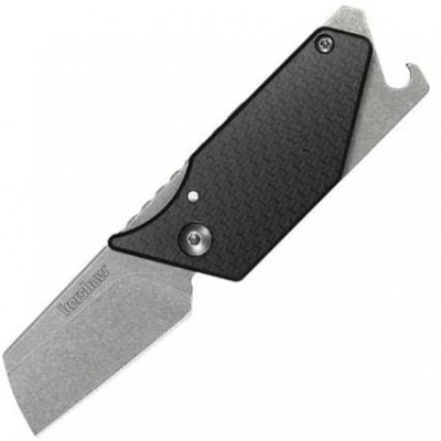 Нож складной Kershaw Pub, Stonewashed Blade, Carbon Fiber and Steel Handles