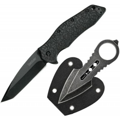 Нож складной Kershaw Kuro Pack Assisted Flipper and Neck Knife