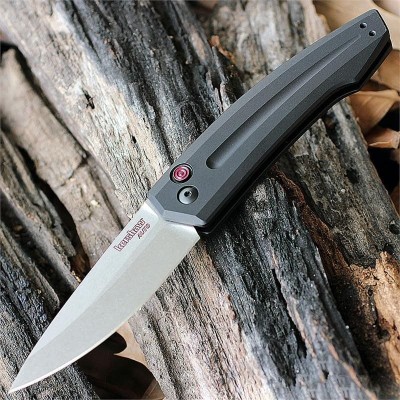 Нож складной Kershaw Launch 2 Automatic CPM154 Stonewashed Blade, Anodized Aluminum Handle