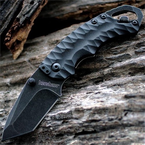 Нож складной Kershaw Shuffle II, Tanto BlackWash Blade