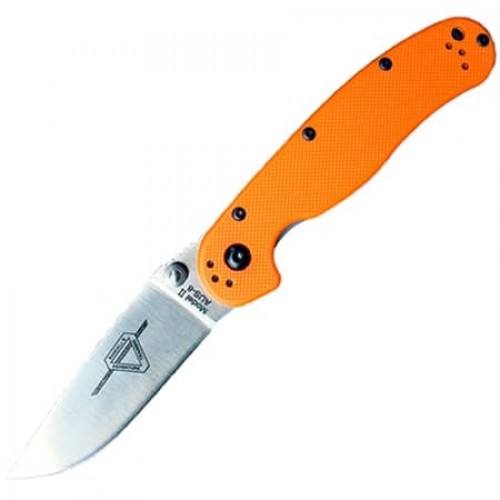 Нож складной Ontario Rat II Folder, Orange Handle