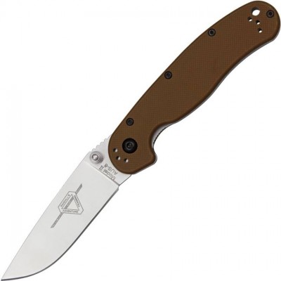 Нож складной Ontario Rat II Folder, Coyote Brown Handle