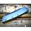Нож складной Ontario Robert Carter Prime Flipper, D2 BlackWashed Blade, Titanium Handles