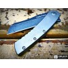 Нож складной Ontario Robert Carter Prime Flipper, D2 BlackWashed Blade, Titanium Handles