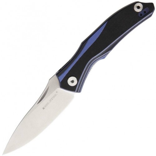 Нож складной RealSteel E802 Horus, Blue/Black G10 Handles