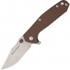 Нож складной RealSteel H5 Gerfalcon, Desert Brown G10 Handles