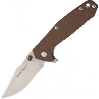 Нож складной RealSteel H5 Gerfalcon, Desert Brown G10 Handles