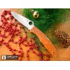 Нож складной Spyderco Endura 4 Sprint Run Burnt Orange