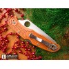 Нож складной Spyderco Endura 4 Sprint Run Burnt Orange