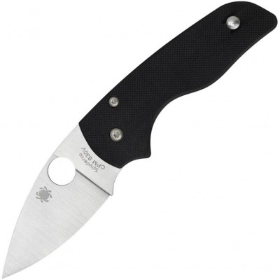 Нож складной Spyderco Lil' Native, CPM-S30V Blade, Black G-10 Handle