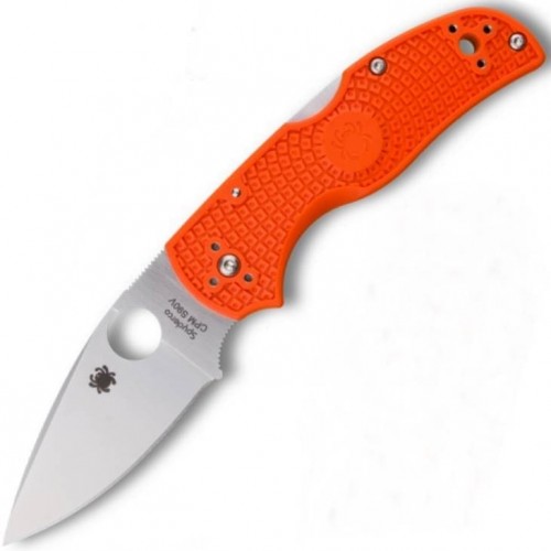 Нож складной Spyderco Native 5, CPM-S90V Blade, Orange FRN Handle