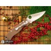 Нож складной Spyderco Para-Military 2, S35 Blade, Dark Earth Brown Handle