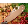 Нож складной Spyderco Para-Military 2, S35 Blade, Dark Earth Brown Handle