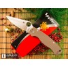 Нож складной Spyderco Para-Military 2, S35 Blade, Dark Earth Brown Handle
