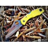 Нож складной Spyderco Salt 1, Yellow Handle