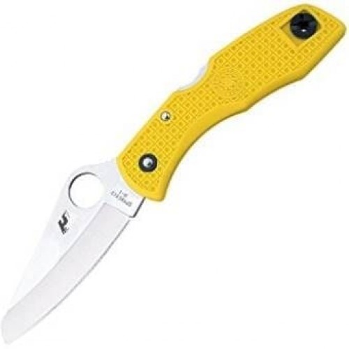 Нож складной Spyderco Salt 1, Yellow Handle