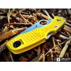 Нож складной Spyderco Salt 1, Yellow Handle