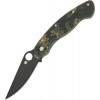 Нож складной Spyderco Military, Black Blade, Digital Camo G10 Handles