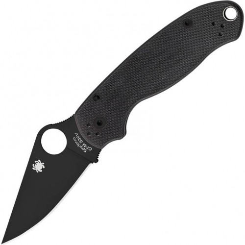Нож складной Spyderco Para-Military 3, Black Blade