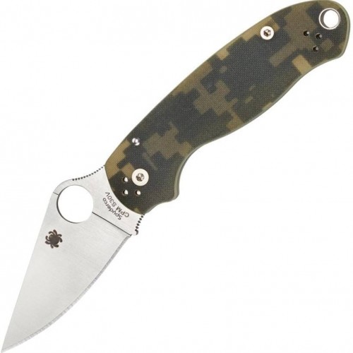Нож складной Spyderco Para-Military 3, Camo G-10 Handle