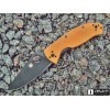Нож складной Spyderco Tenacious, Black Blade, Brown G-10 Handle