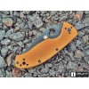 Нож складной Spyderco Tenacious, Black Blade, Brown G-10 Handle