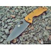 Нож складной Spyderco Tenacious, Black Blade, Brown G-10 Handle