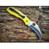 Нож складной Spyderco Tasman Salt, Yellow Handle