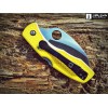 Нож складной Spyderco Tasman Salt, Yellow Handle