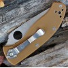 Нож складной Spyderco Tenacious, Brown G-10 Handle