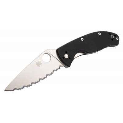 Нож складной Spyderco Tenacious, Serrated Edge