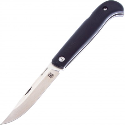 Нож складной N.C. Custom FIN-TRACK, G10 black