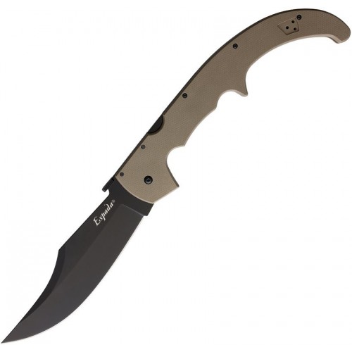 Нож складной Cold Steel CS62MGCDEBK Espada XL, AUS 10 Blade, Dark Earth G10 Handle