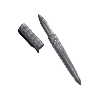 Ручка тактическая Benchmade Tactical Pen, Damasteel Body, Blue Ink